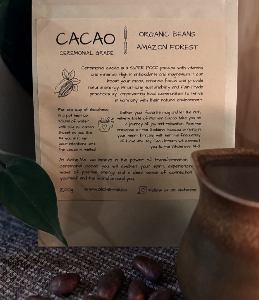 Organic Ceremonial Grade Cacao 500g