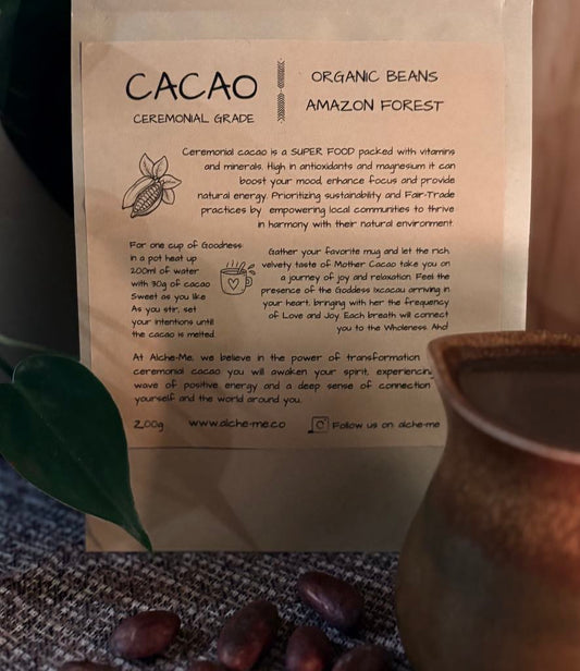 Organic Ceremonial Grade Cacao 200g